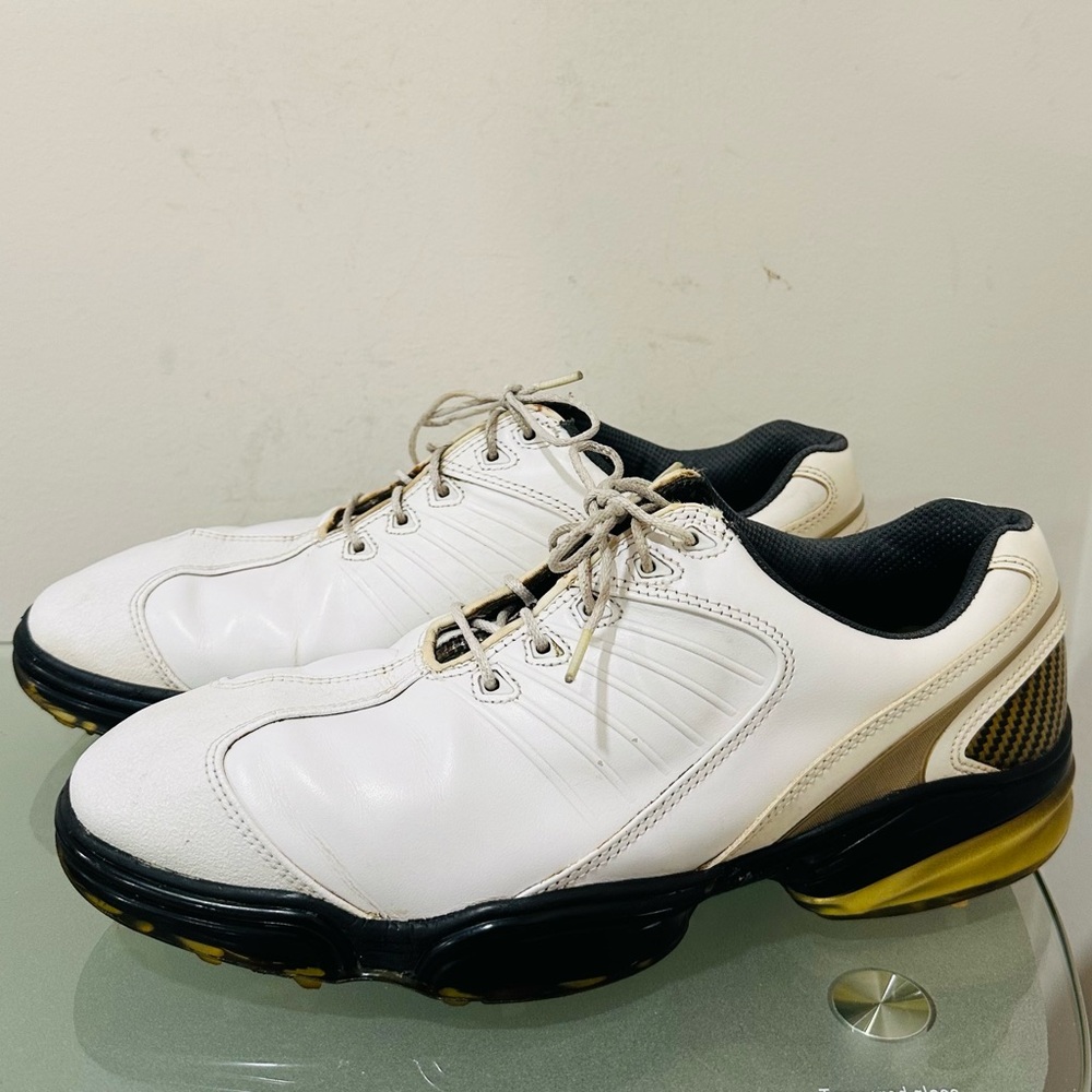 FootJoy FJ Sport Golf Shoes 53102 White Black‎ Flex Zone | Men's 8